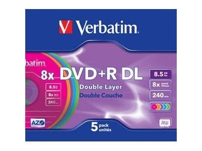 DISK DVD +R DL 8.5 GB 240 MIN (10)