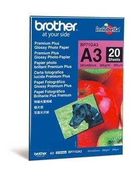 PAPIER BROTHER BP71GA3 GLOSSY A3 (20)