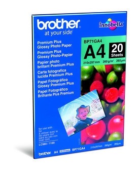 PAPIER BROTHER BP71GA4 GLOSSY A4 (20)