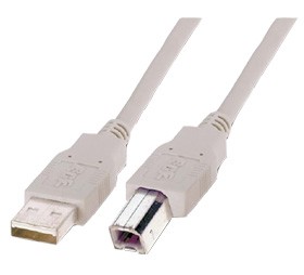 CABLE USB AB (2M) BLINDE