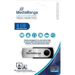 CLEF USB PEN DRIVE 8 GB MEDIARANGE
