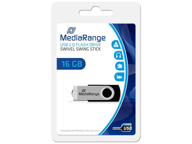 CLEF USB PEN DRIVE 16 GB MEDIARANGE