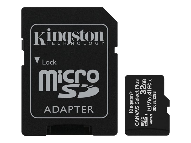 CARTE SD 32 GB SDXC CLASS 10 KINGSTON