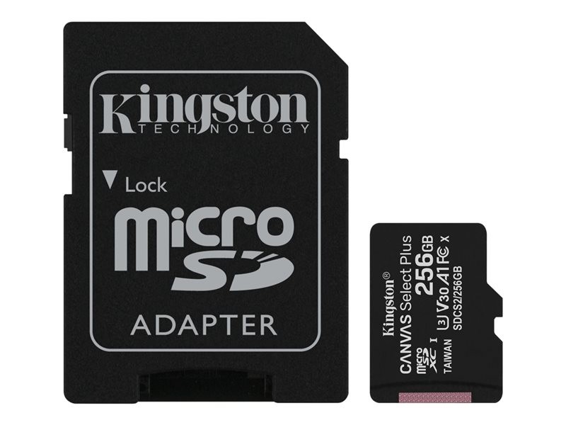 CARTE SD 256 GB SDXC 100  UHS KINGSTON