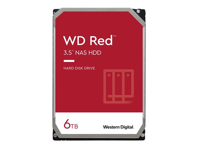 HD SATA 3.5" 6 TB 6GB/S RED 256 WD